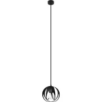 Sollux Hängeleuchte TULOS 1 schwarz 1xE27 15W Stahl 125x16x16cm
