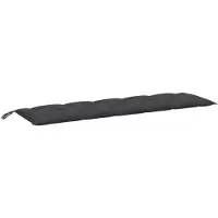 vidaXL Gartenbank-Auflage Melange Anthrazit 180x50x7 cm Stoff