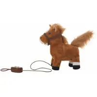 Big Buy Cooking Plüschpferd mit musikalischer Bewegung 22 cm