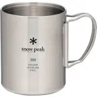 Snow Peak - Stainless Vacuum Double Wall - Becher Gr 300 ml grau