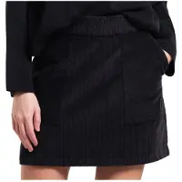 DEDICATED - Women's Skirt Majorna Corduroy - Rock Gr XS schwarz
