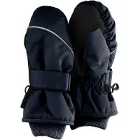 Sterntaler Fäustlinge "Fäustlinge Rips", Mädchen, Gr. 3, blau (marine), Obermaterial: 100% Polyester PES., Handschuhe Fäustlinge