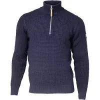 Ivanhoe - Moritz Half Zip - Wollpullover Gr 3XL blau