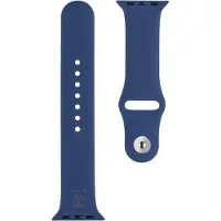 Tactical Silicone Band Apple Watch 1/2/3/4/5/6/7/8/9/10/SE 42/44/45/46/49mm navy blue