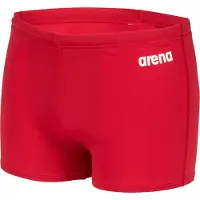 Arena Badehose Team Swim Short Solid Kinder Black White-12 - 13 jaar