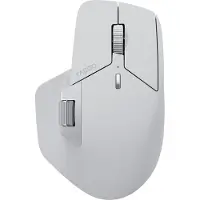 Rapoo MT760L, Rechts, Optisch, RF Wireless + Bluetooth, 3200 DPI, Grau