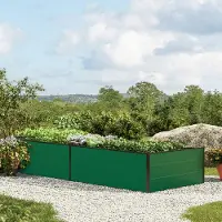 GFP 235 x 99 x 39 cm Hochbeet, Grün - (GFPV00536)