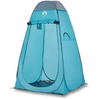vidaXL Sichtschutzzelt Blau Pop-Up Wasserdicht
