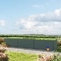 GFP 490 x 150 x 77 cm Hochbeet, Anthrazit - (GFPV00445)