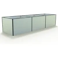 GFP 351 x 77 x 77 cm Hochbeet, Aluminium eloxiert - (GFPV00387)