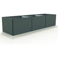 GFP 351 x 77 x 77 cm Hochbeet, Anthrazit - (GFPV00385)
