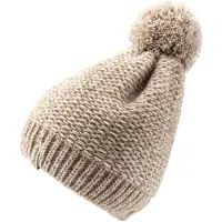 Sterntaler Strickmütze "Strickmütze Multicolor", Mädchen, Gr. 57, beige, Mützen Strickmütze