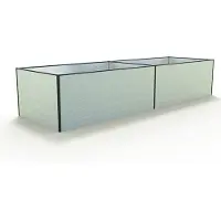 GFP 387 x 119 x 77 cm Hochbeet, Aluminium eloxiert - (GFPV00411)