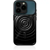 STM Reawaken Ripple MagSafe - Etui iPhone 15 Pro (Schwarz / Atlantik)