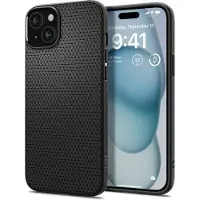 Spigen Apple iPhone 15 Hülle - Silikon - - Backcover/Soft Case - Schwarz