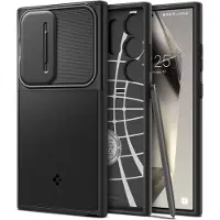 Spigen Samsung Galaxy S24 Ultra Hülle - Kunststoff - - Backcover/Hard Case - Schwarz