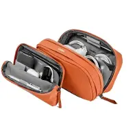 OrbitKey - 2-in-1 Tech Accessory Pouch - Elektronik Organizer Tasche Terracotta