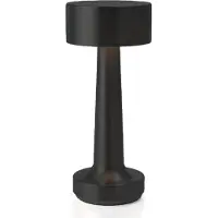 Luxus Europe - Tischlampe Touch Sara Schwarz - Kabellose LED-Tischlampe für den Innenbereich – USB-C wiederaufladbar