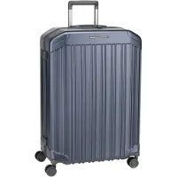 Piquadro PQ-Light Mittelgroßer Hartschalentrolley 4-Rollen matt blue