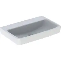 Geberit Waschtisch Renova Plan 75x48cm, o. Hahnl., o. ÜL, weiß KeraTect