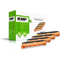 KMP Toner , ersetzt Brother TN243 CMYK, bis 1000 Seiten, Multipack, CMYK