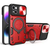 Techsuit CamGuard Pro Back Cover Hülle für Apple iPhone 16 - Rot