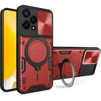 Techsuit CamGuard Pro Back Cover Hülle für HONOR 200 Lite - Rot