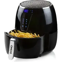 Domo DO532FR Schwarz 4L Heißluftfritteuse