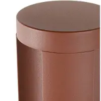 LUCANDE Raiku LED-Wegelampe, rostfarben, Aluminium, 65 cm - , Raiku, Braun / Rost, Aluminium, Modern