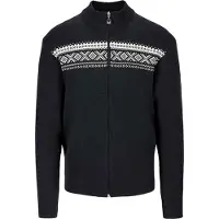 Dale of Norway - Jacke aus Merinowolle - Dalestølen Jacket Dark Charcoal/Off White für Herren aus Wolle - Größe M - schwarz