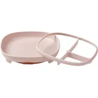 B.Box 2in1 Suction Plate Teller mit Saugnapf Blush 1 St.