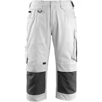 Mascot Altona Dreiviertel-Hose mit Knietaschen UNIQUE Weiß / Dunkelanthrazit 44 - 14149-442-0618-C44 - Weiß / Dunkelanthrazit