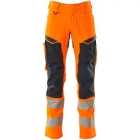 Mascot ACCELERATE SAFE Warnschutz-Stretchhose 19479 Gr. 82C58 hi-vis orange/schwarzblau