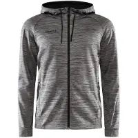 Craft Herren Kapuzenjacke ADV UNIFY FZ HOOD M 1909132-975000 XL - Dk Grey Melange - XL