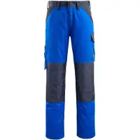 Mascot Temora Hose mit Knietaschen LIGHT Kornblau / Schwarzblau 62 - 15779-330-11010-90C62 - Kornblau / Schwarzblau