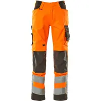 Mascot Hose mit Knietaschen SAFE SUPREME Hi-vis Orange / Dunkelanthrazit 48 - 20879-236-1418-90C48 - Hi-vis Orange / Dunkelanthrazit