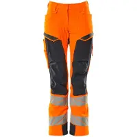 Mascot Damen-Hose mit Knietaschen 19078-511-14010 Gr. 82C46 hi-vis orange/schwarzblau