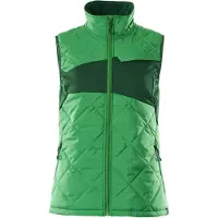 Mascot Damen Thermoweste Grasgrün / Grün 5XL - 18075-318-33303-5XL - Grasgrün / Grün