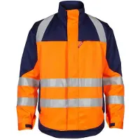 Engel Safety+ Multinorm Inherent jacke 1285-830 Gr. 3XL orange/marine
