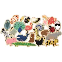 Djeco Magnetisches Spiel: Tiere aus aller Welt von