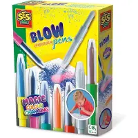 SES Creative Creative Blow Airbrush Pens - Magic Farbwechsel, Guss-/Mal-Set für Kinder, 5 Jahr(e), Karton