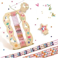 SES Creative Glasperlenarmbänder, Armbänder-Bastelset für Kinder, 6 Jahr(e), Mehrfarbig