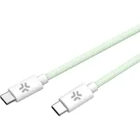Celly USBCUSBCCOTTGN, 1,5 m, USB C, USB C, Grün, Weiß