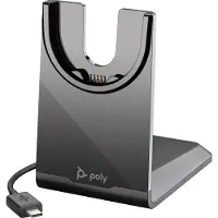 HP Voyager USB-C-Ladestation, Ladestation, 240 g, Schwarz