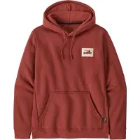 Patagonia - Recyceltes Sweatshirt - 73 Skyline Uprisal Hoody Burnished Red für Herren - Größe M - Bordeaux