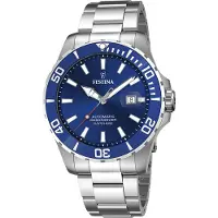 Festina Armbanduhr Automatic Automatico Blue