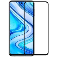 OEM 2 Products without IMEI/SN OEM 5D Full Glue Tempered Glass - for Xiaomi Redmi Note 10/10s black