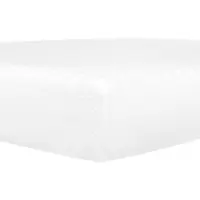 Beliani Doppelter Foam Matratze Weiß 160 x 200 cm Ergonomische Schaumstoff Medium Härtegrad