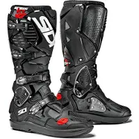 Sidi Crossfire 3 SRS Motocross Stiefel Herren Leder schwarz, 45