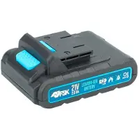 Hilcar Ferrestock Fskbat001 Batterie Schwarz Schwarz One Size